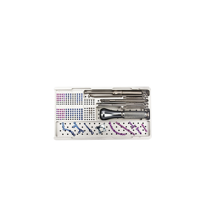 Maxillofacial Mini Titanium Plate 1.5  2.0 Orthopedic Instruments Kit