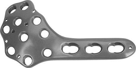 3-9 Holes Gold Orthopedic Titanium Distal Femur Medial Condylar Locking Plate For Precision And Durability