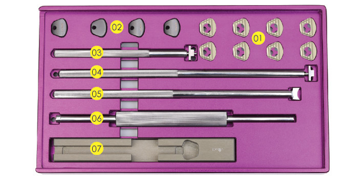 Gather Orthopedic Surgical Instruments Set Cervical Interbody Fusion