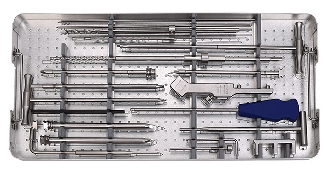 Steel Femoral Intramedullary Interlocking Nail Orthopedic Surgical Instruments