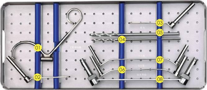 Hospital Lower Limb Orthopedic Locking Plate Instrument Set For Bone ...