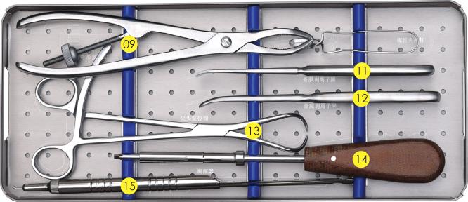 Hospital Lower Limb Orthopedic Locking Plate Instrument Set For Bone ...