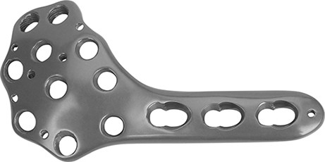 3-9 Holes Gold Orthopedic Titanium Distal Femur Medial Condylar Locking Plate For Precision And Durability 2